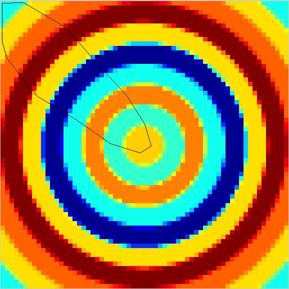4.5 Simulace 60 (a) Obraz 1 (b) Obraz 2 (c) Korelace mezi obrazem 1 a obrazem 2 Obrázek 28: Obrazy vygenerované při Simulaci 1 a jejich vzájemná korelace.