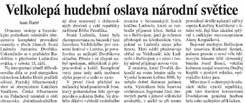 Ale rychle jsem Ïádn Ïánr nepovy uje nad ten jak to minulé, které k nám ov em druh Tfieba Nûmci rozli ují stále promlouvá a oslovuje nás, se nauãil ty rozdíly rozeznat a Ïít mezi zábavnou a váïnou