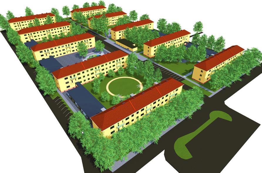seniory nad 60 let Po kompletní rekonstrukci vznikne 234 bytů 1+kk a 70
