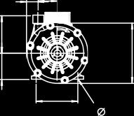 NEMA 56C 0,75 hp 448 380 68 1" M * 1 1/2" F * 240 90 25 47 89 91 112 - - DM10 NEMA 143TC 1,00 hp 482 414 68 1" M *