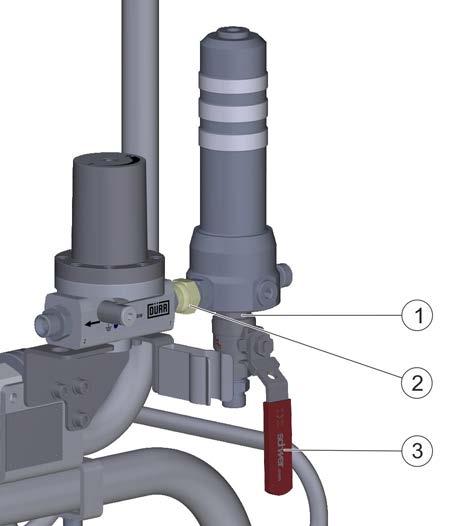 Čištění a údržba 6. Odeberte jednotku údržby z transportního modulu. Demontáž filtru nebo rozdělovače 11.