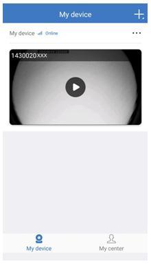 6. Používání aplikace 6.1 My device (Moje zařízení) V rozhraní My device (Moje zařízení) můţete zobrazit všechna vámi přidaná zařízení.