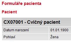 Tímto vstoupíte do hlavní části systému (viz kapitola 5 Pracovní okno registru), kde jsou uloženy