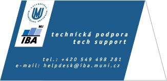 Camelia: Příručka pro uživatele 10 Helpdesk S technickými problémy se můžete obrátit na pracovníky odd.