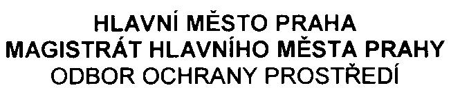 P![ HLAVNí MÌSTO PRAHA MAGISTRÁT HLAVNíHO MÌSTA PRAHY ODBOR OCHRANY PROSTØEDf Váš dopis zn, È.j. MHMP-246510/2005/0lPNI/EIA/161-2/Žá Vyøizuje/ linka Ing. Žákavá/4425 Datum 23.2.2006 podle 7 zákona è.