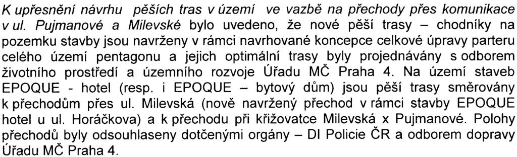 K absenci specifikace rozsahu vyvolané dopravy bìhem výstavby zpracovatel oznámení sdìlil, že na str.