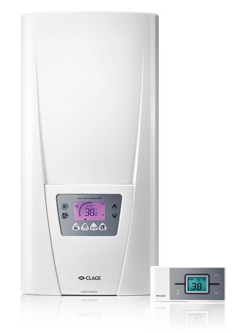 E-Komfortní průtokové ohřívače DSX Touch High-tech E-komfortní průtokový ohřívač vody.