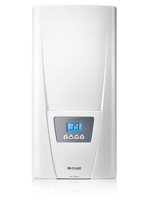 E-Komfortní průtokové ohřívače DEX E-komfortní průtokový ohřívač s elektronickým řízením.