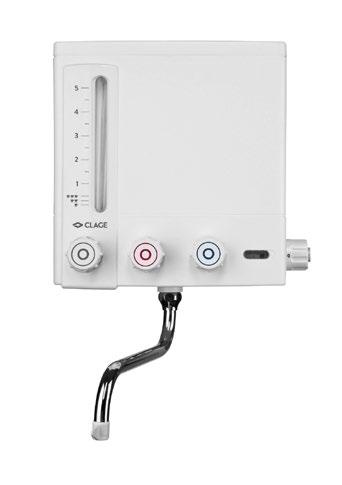 Nástěnné automaty pro přípravu vařící vody K 5 Nástěnný elektrický ohřívač pro přípravu 0,2 až 5 litrů vařící vody, plastová vnitřní nádoba s topným tělesem, nastavení teploty mezi 37 C - 99 C,