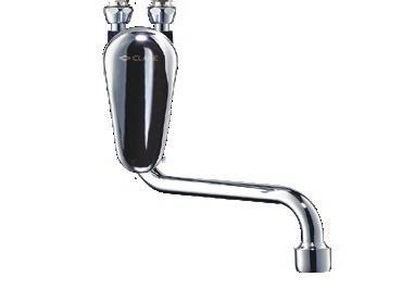 stěny ½" pro malé průtokové ohřívače SME Páková nástěnná baterie s otočným raménkem 16 cm, montážní závit do stěny 1/2", pro ohřívače M-O pro horní montáž.
