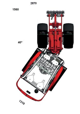 Ah NAPĚTÍ 12 V - 60 Ah NÁPRAVY Planetová převodovka NÁPRAVY Planetová převodovka s uzávěrkou diferenciálu POHON Hydrostatický POHON Hydrostatický HYDROSTATICKÝ TLAK PŘI MAX.