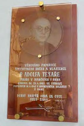 Předtím tam stávala dřevěná kaplička, jejíž podoba se nezachovala. V archivu je listina závazek z 13. 9. 1761 pečovat o kříž s tělem Kristovým, vysvěcena byla 14. 9. 1761 v den Povýšení sv.