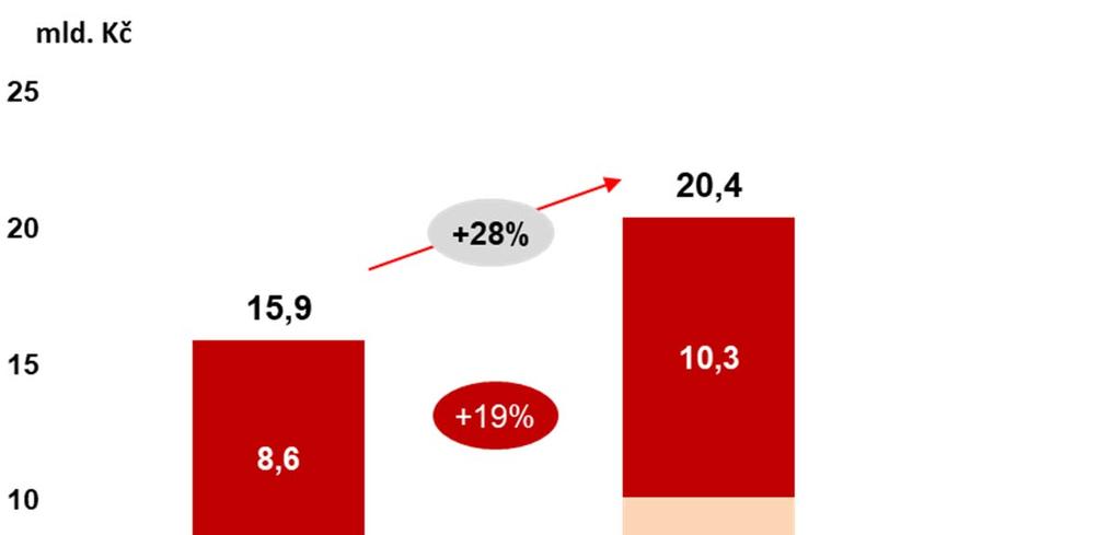 V ROCE 2019 MÁME AMBICI NÁRŮSTU ESCO TRŽEB NAD 20 MLD.
