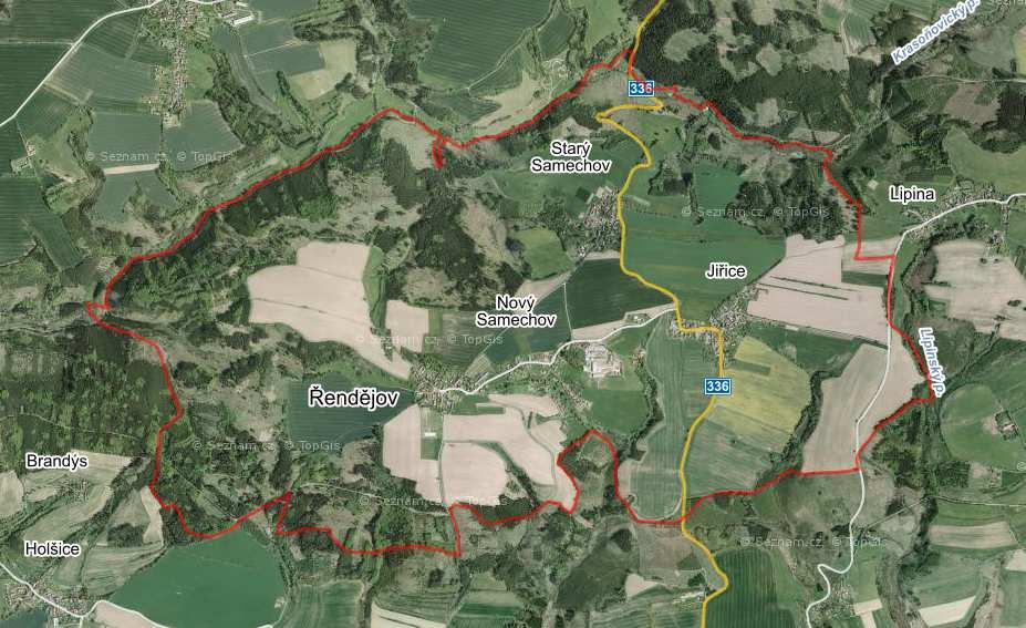 OBEC ŘENDĚJOV Variantní studie odkanalizování