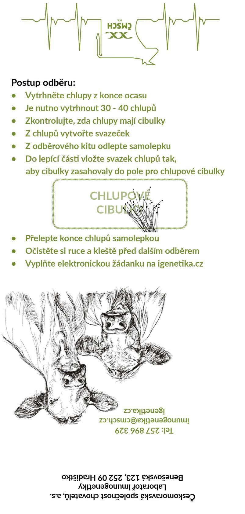 Příloha 1B Odběrový set pro