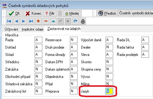 Vytvoření úkolu ze skladových a odbytových dokladů Ve skladových a odbytových dokladech je nyní možné pod tlačítkem Akce použít funkci Nový úkol, která vytvoří úkol a přednastaví text dle daného