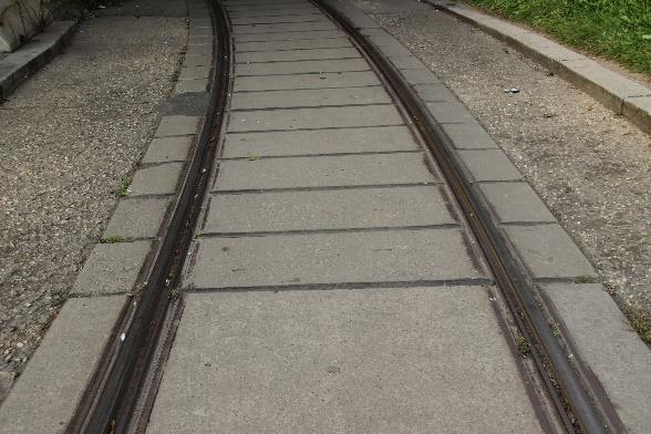 konstrukce tramvajové tratě kryt