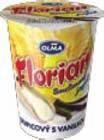 10976 Florian jogurt 2,3 % limitovaná edice MIX hruška, zimní punč, švestka, hořká čokoláda 11004 Florian smetanový jogurt 8 % jahoda