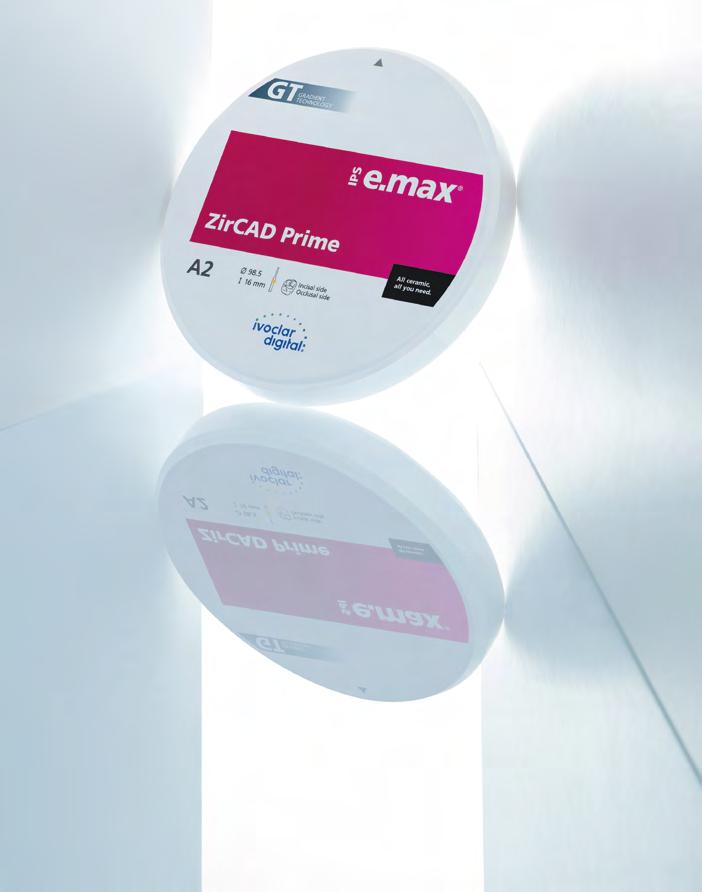 ZirCAD Prime Špičková estetika v hlavní roli s Gradient Technology 1200 MPa pro všechny indikace* All ceramic, all you need. zircadprime.ipsemax.