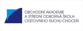 Obchodní akademie a Střední odborná škola cestovního ruchu Choceň T. G. Masaryka 1000, 565 01 Choceň Vnitřní řád domova mládeže Č.j.: OA 137/2014 Účinnost od 31. srpna 2017 Spisový znak: A.