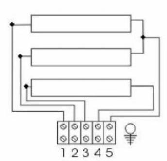 6. ELEKTRICKÁ SCHÉMATA 7. Záruka 1) HP1, 1 fáze, 230V/50Hz 2) HP2, 1 fáze, 230V/50Hz 3) HPV2, 1 fáze, 230V/50Hz 4) HP3, 230/400V/50Hz Záruka nepokrývá výměnu žárovky.