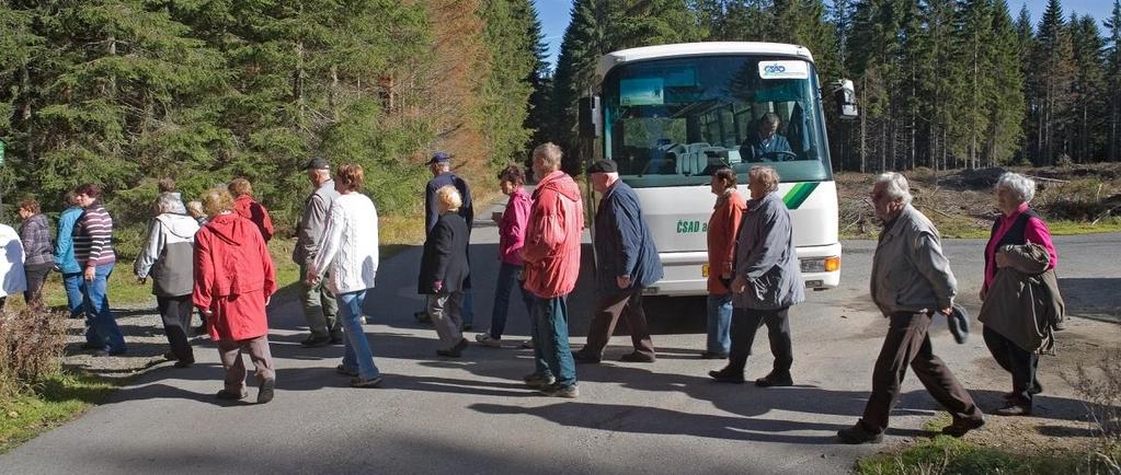 3.3.5. Dostupná Šumava Josef Štemberk Tento program je určený pro přesně stanovený segment návštěvníků Národního parku Šumava seniory a osoby se sníženou mobilitou (tj. držitele ZTP, ZTPP).