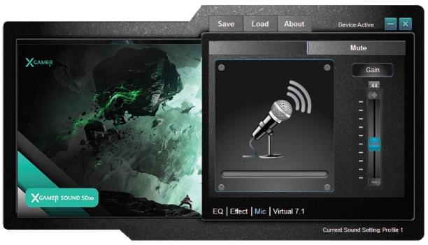 9 With option microphone, user can adjust microphone gain to proper position.