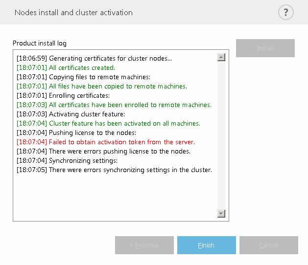 3.6 Instalace v clusteru ESET Mail Security můžete provozovat také v prostředí clusteru, například na failover clusteru.