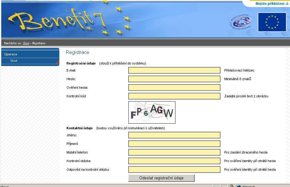 Vyplněním výše uvedených údajů uděluji v souladu se zákonem č. 101/2000 Sb.