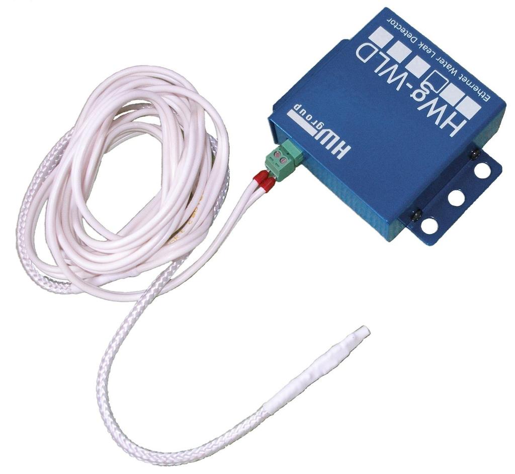 dodaný napájecí adaptér SENZOR Konektor pro záplavový kabel 1 U 32 Detekční kabel