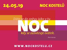 Noc kostelů u sv. Václava V pátek 24.5. se uskuteční již 11. ročník Noci kostelů. Program: 17:30 Mše sv. 19:00 Koncert ZUŠ Štefánikova, Praha 5 20:30 1.