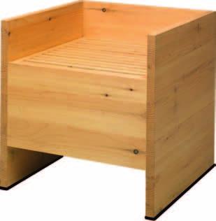 lavice s roštem stool with grid
