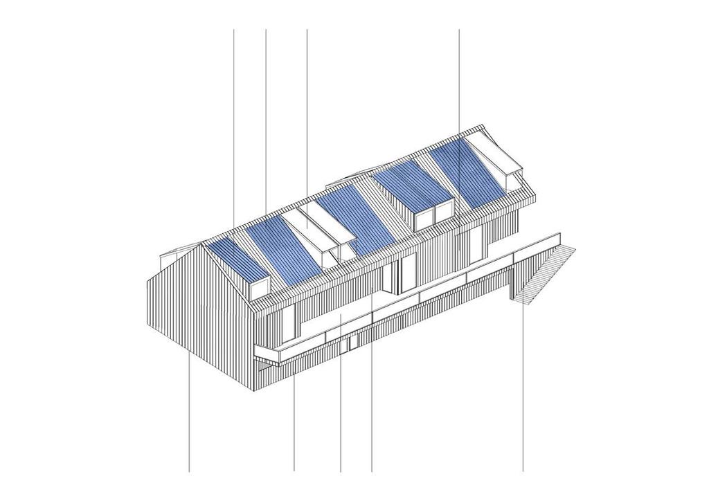 Schéma zapojení souboru solárních panelů LPV Sada DC vypínač Sada - spojovací box Obvodový vypínač Síťové připojení Datový přenosový systém (volitelný) Střídač 3-fázový