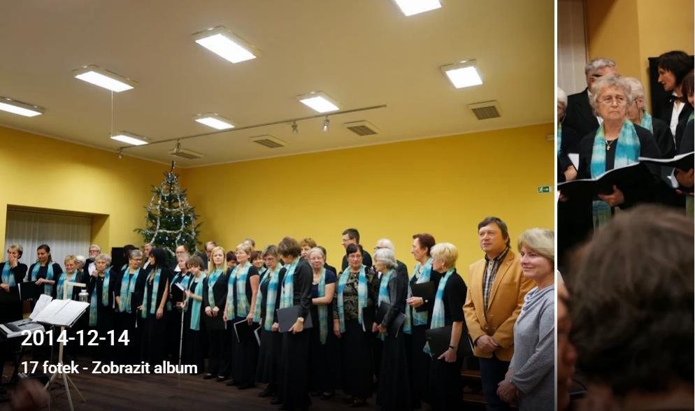 Foto z adventního koncertu v