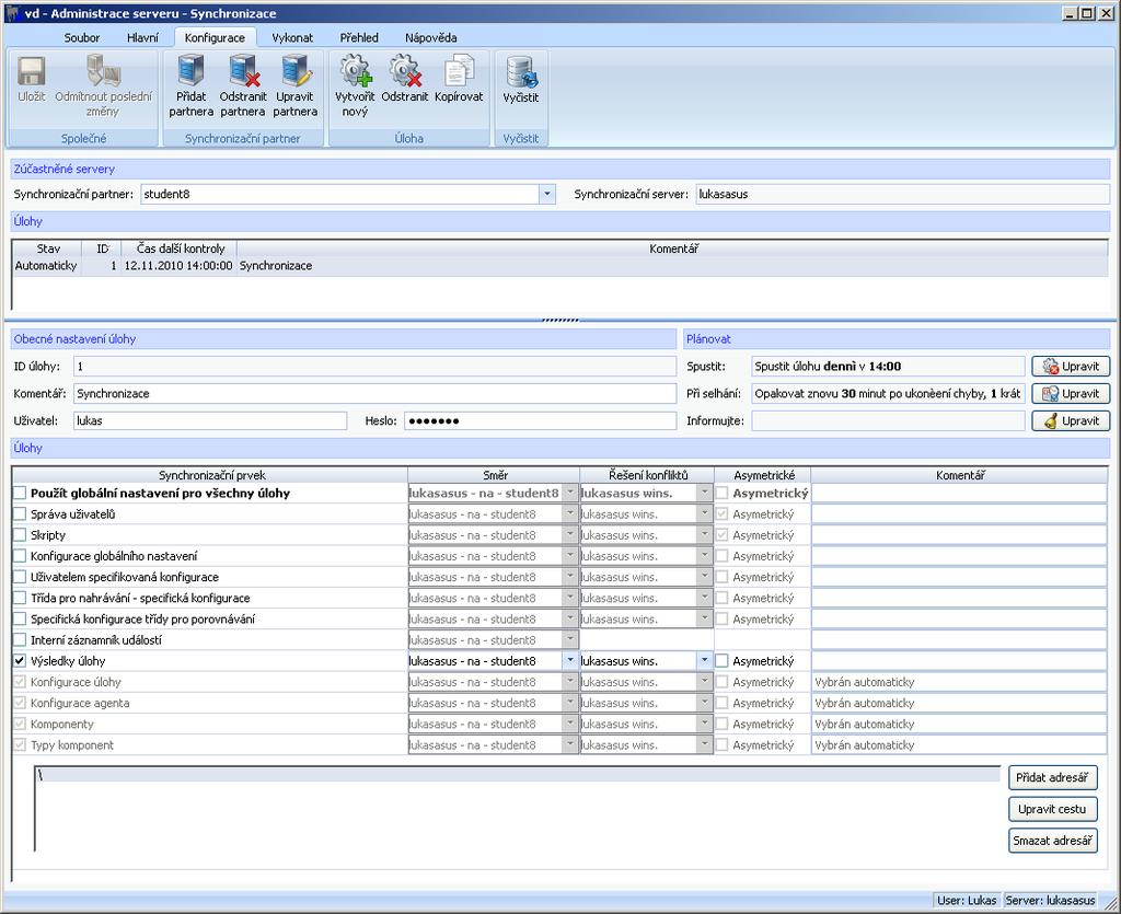 Strana 3 Modul pro synchronizaci serverů Tradiční řešení architektury s jedním Versiondog serverem je možné rozšířit o záložní Versiondog server, který bude v pravidelně stanovených intervalech