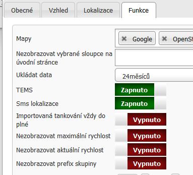 Jednotku lze použít pro aplikaci elektronické knihy jízd, případně i pro autonomní zabezpečení