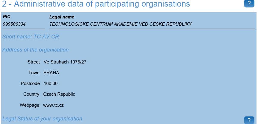 Administrativní formuláře