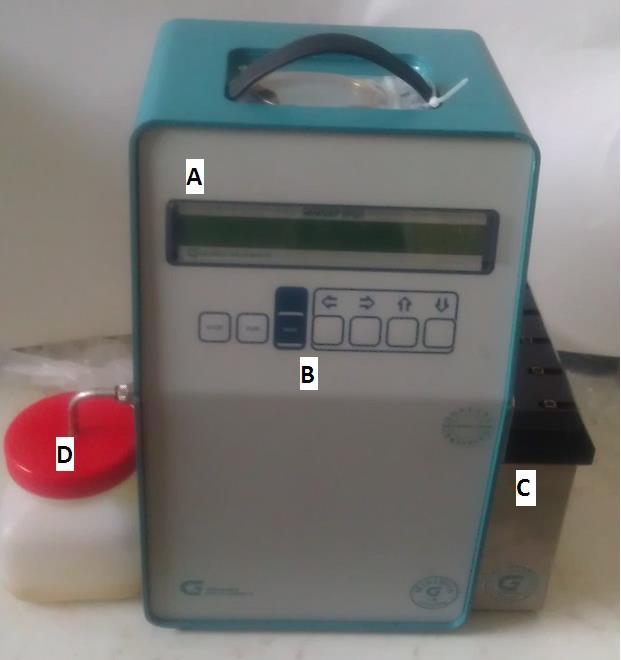 Aparatura Minivap VPSH zásobní lahev (100 ml) pipeta automatická do 5 ml špičky do pipety 5 ml odměrný válec (100 ml) 5 ks 2 ks PRACOVNÍ POSTUP Aparatura: Měření bude prováděno pomocí automatického