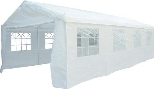 00 8 990, 00 10 877,90 * 7 071,24 * MPRO párty stan splňuje normu EN 581 rozměry: 4 8 m materiál: PE 160 g/m 2 laminátový 4 boční strany s okny a dveřmi