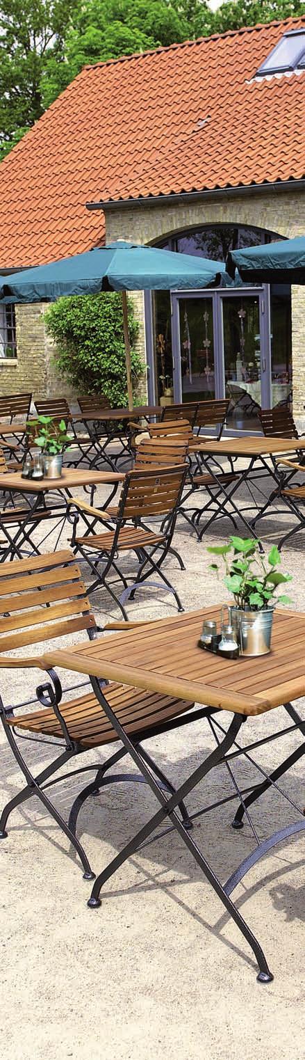 Aby se stala terasa zážitkem Venkovní posezení u restaurací, kaváren a hotelů se těší stále větší oblibě.