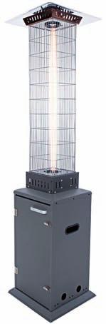 plynové hadice a regulátoru tlaku snadno posuvný díky dvěma kolečkům výkon 13,5 kw 4 299, 00 6 490, 00 7 852,90 * DOSTUPNÉ V BŘEZNU 5 201,79 * Kód zboží: 377810 Venkovní terasový ohřívač teleskopický
