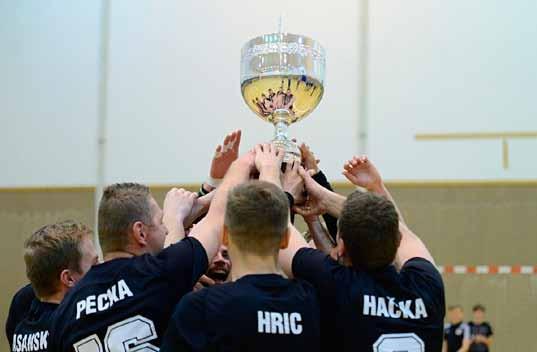 Druholigový Superpohár získalo Dynamo České Budějovice V sobotu večer se hrálo finále Superpoháru 2. lig futsalu. V českobudějovické hale Lokomotiva hostilo domácí Dynamo PCO soupeře z Vysokého Mýta.