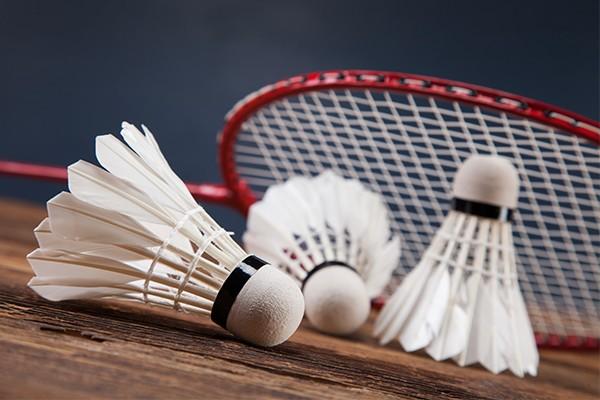 Badminton Badminton je nejrychlejší raketový sport. Hráč musí mít hbitost a výbornou kondici. Cílem hry je umístit míč přes síť do pole tak, aby jej soupeř neodpálil.