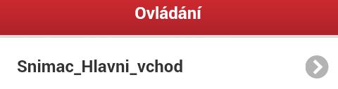 Ovládání Slouží pro ovládání adresových bodů, které podporují a mají aktivovanou funkci Přímé ovládání (viz Přímé ovládání).