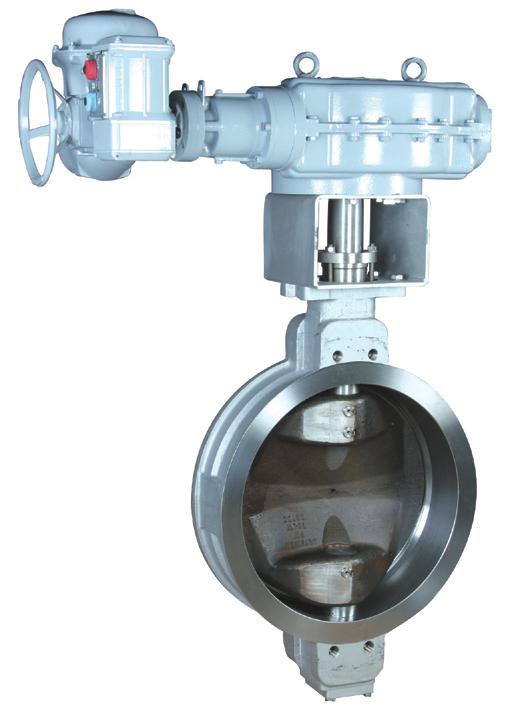 Uzavírací klapky s trojitou excentricitou Triple offset butterfly valves SÉRIE 3E 3E High