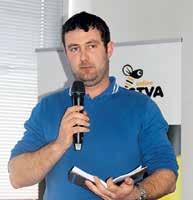 Agronom je v kontaktu se včelaři Hospodaření na zemědělských pozemcích s ohledem na umístění včelstev představil František Špička, agronom firmy Eurofarms Jihlava.