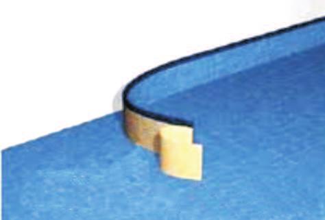Lepicí pásky Jantac slouží k montáži kobercových soklů jako i plastových soklových lišt a dalších materiálů, které není možné nalepit běžným způsobem.