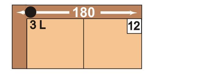 2,5L 15 2,5R 154 2,5-Sitzer Armlene