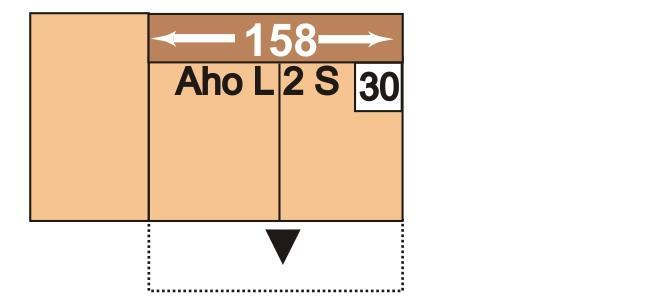 oder rects, Rücken ect AoL2 29 2AoR 158 2-Sitzer mit Anstellocker links oder rects, Rücken ect 30 AoL2S