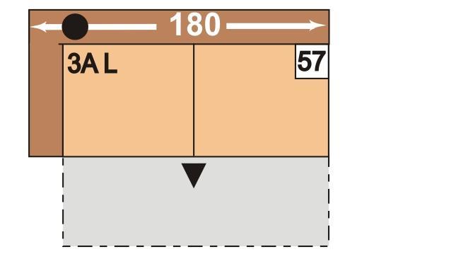 54 1,5SL 82 1,5-sedák, úložný prostor, bez 55 1L 56 1-sedák, bez 56 1SL 56
